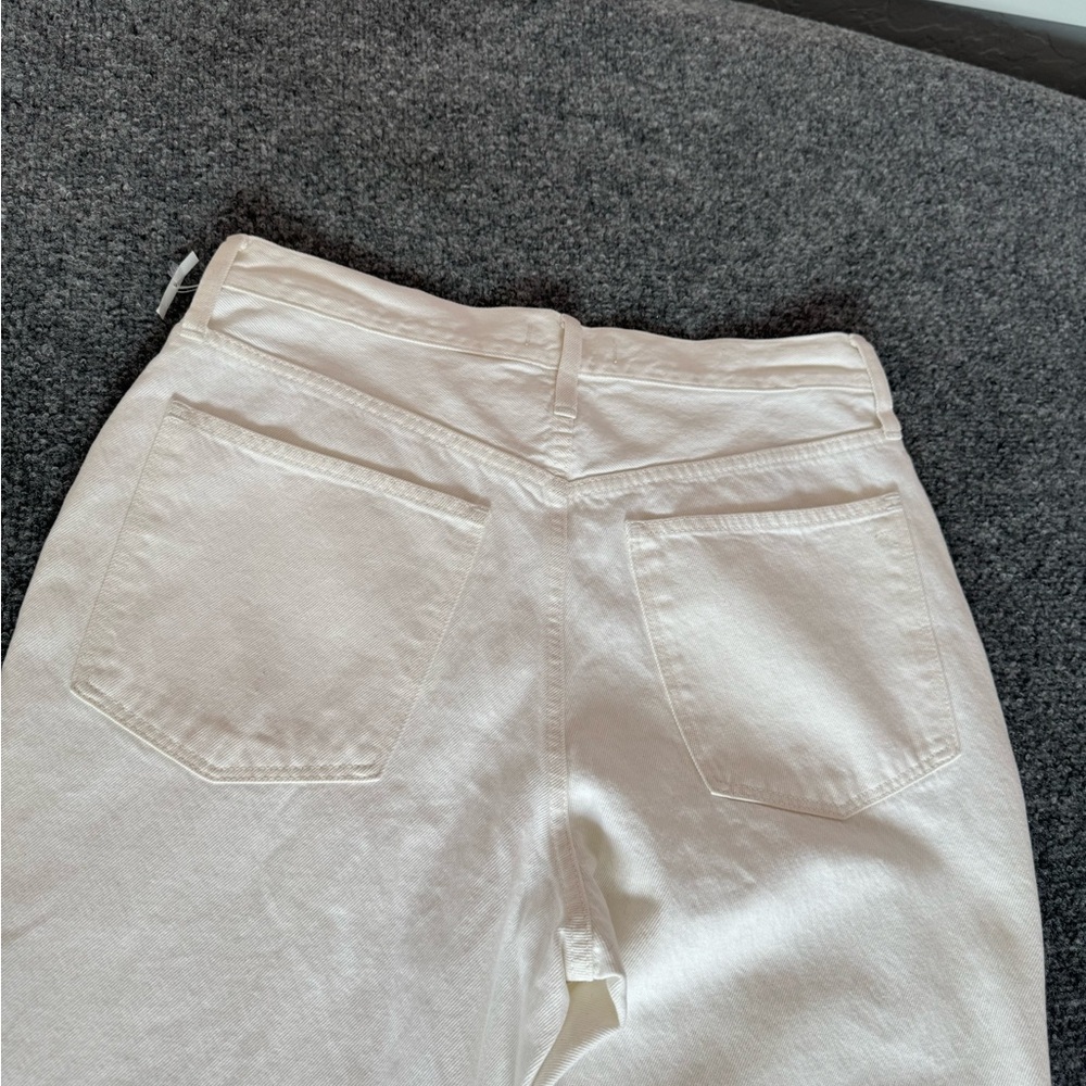 Madewell Baggy Flare Women’s Jeans Tile‎ White Size 30 - Picture 7 of 16